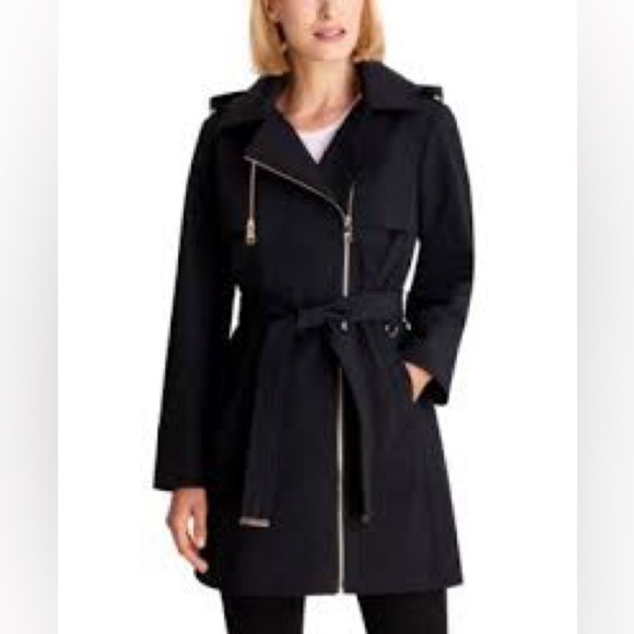 Michael Kors Black Jacket with Gold Accents